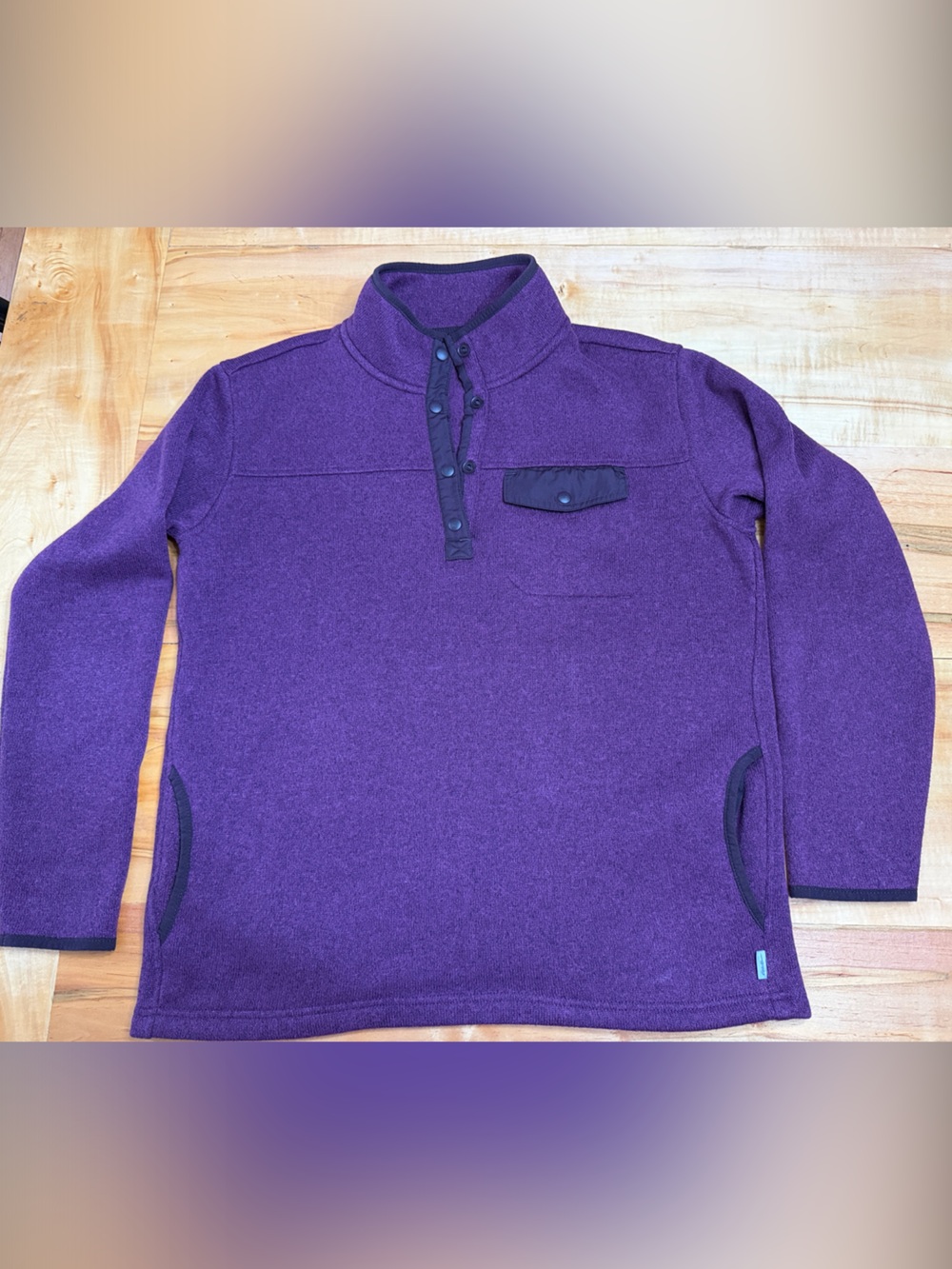 Womenโs Eddie Bauer Quarter Snap Pullover